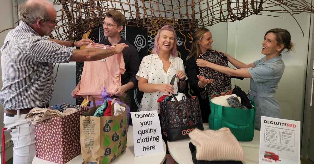 Run a clothing donation drive