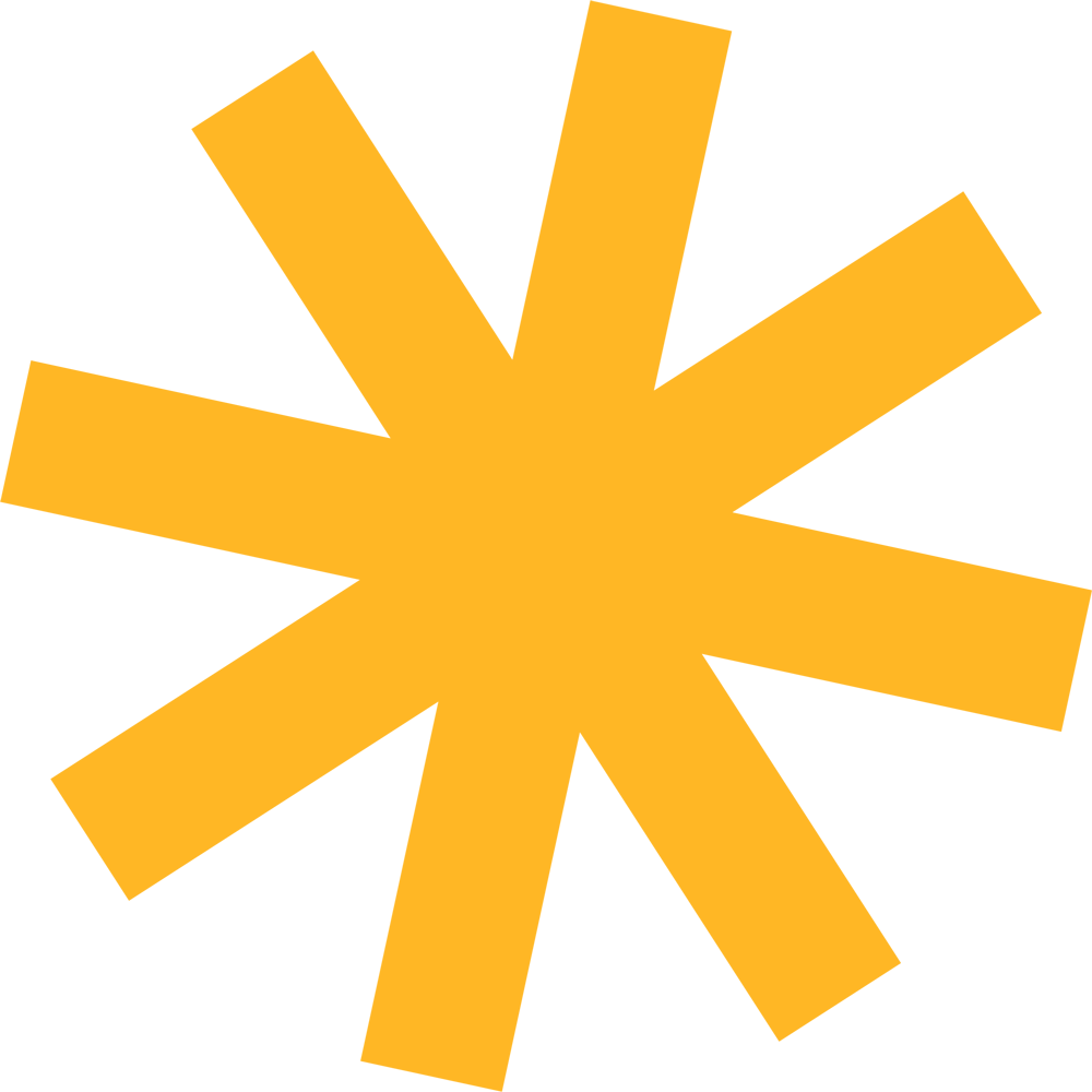 Yellow sparkle graphic