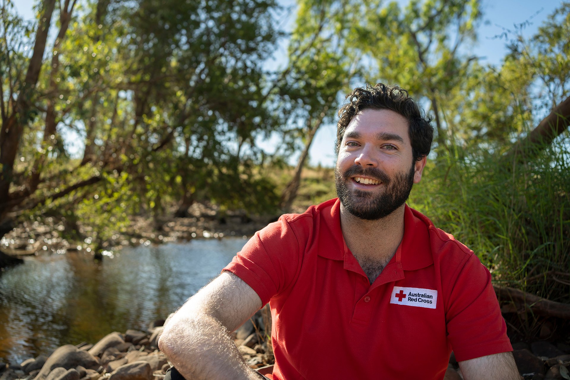 Volunteering with Red Cross