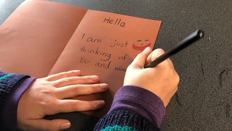 Write a letter to people living in aged care