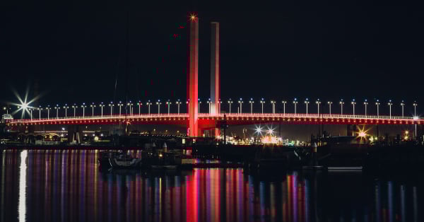 Australia turns red for Red Cross