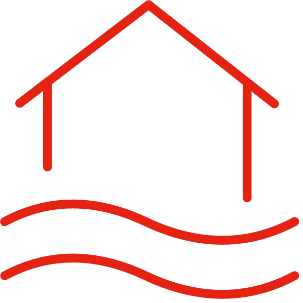 Evacuation centre icon