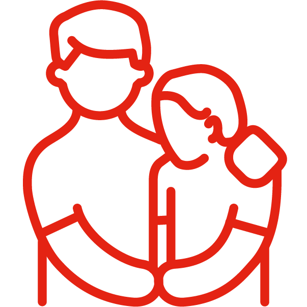 Wellbeing check icon