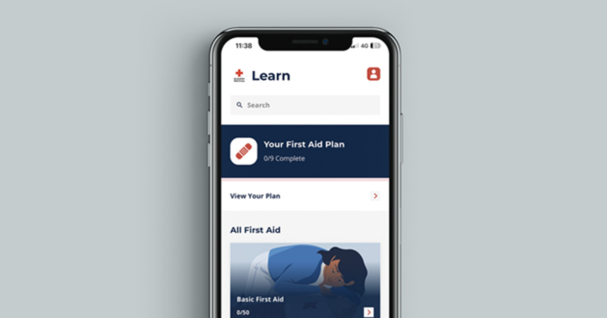 First Aid app Australian Red Cross