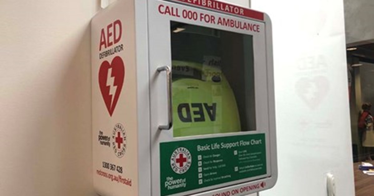 Find your nearest defibrillator Australian Red Cross