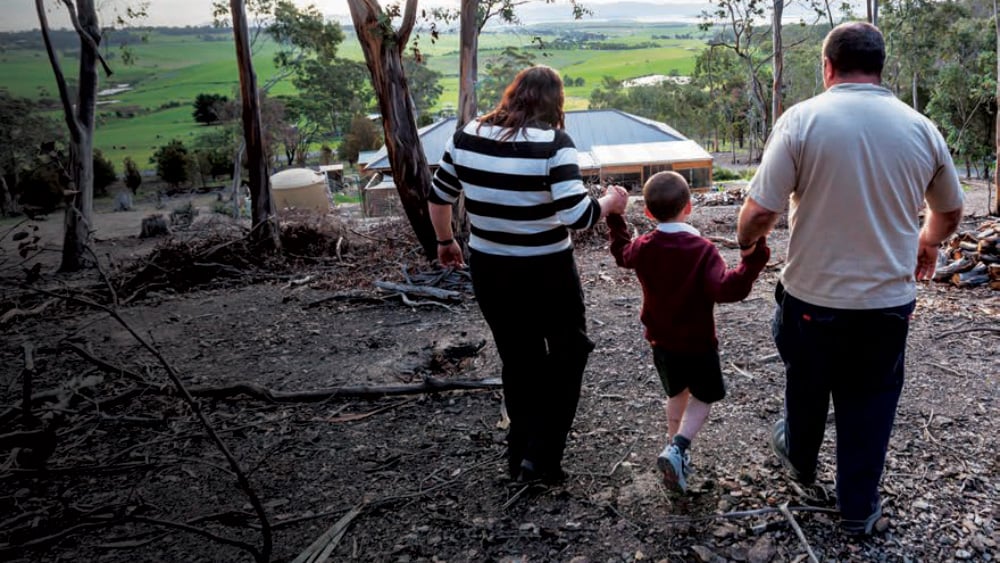 Returning home and coping after a crisis