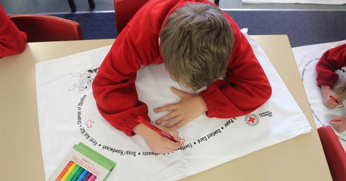 Pillowcase Australian Red Cross