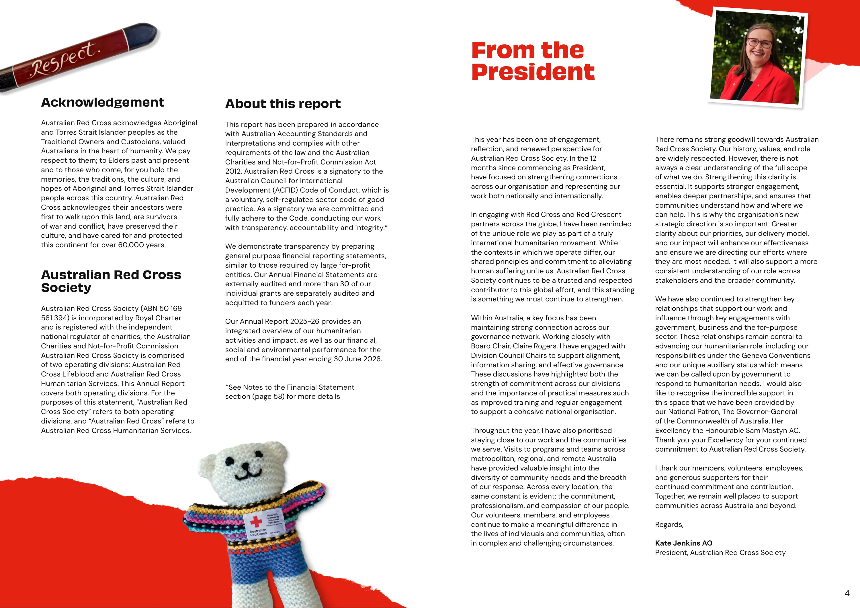 Annual Report 2025&ndash;2026, page 4
