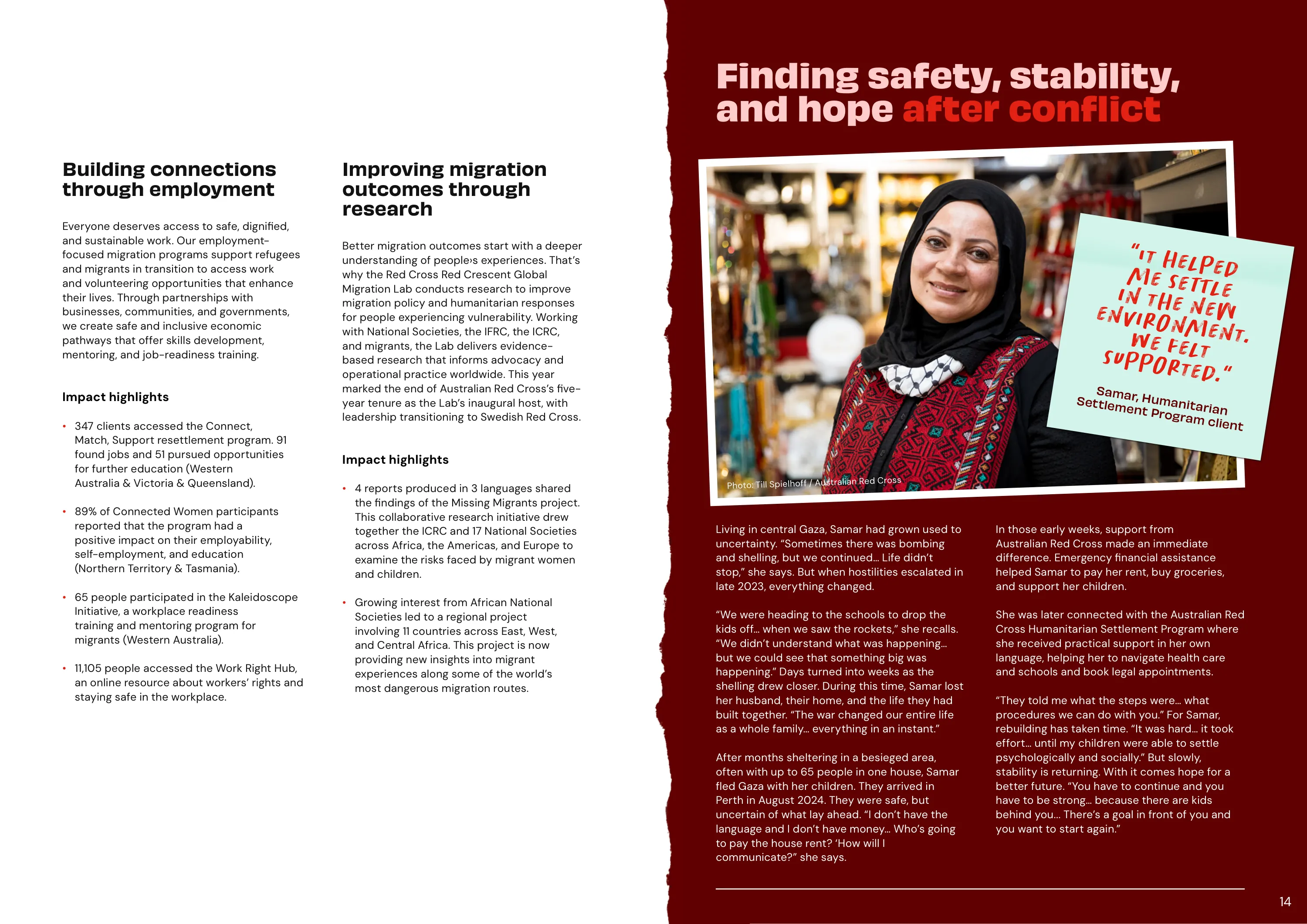 Annual Report 2025–2026, page 14