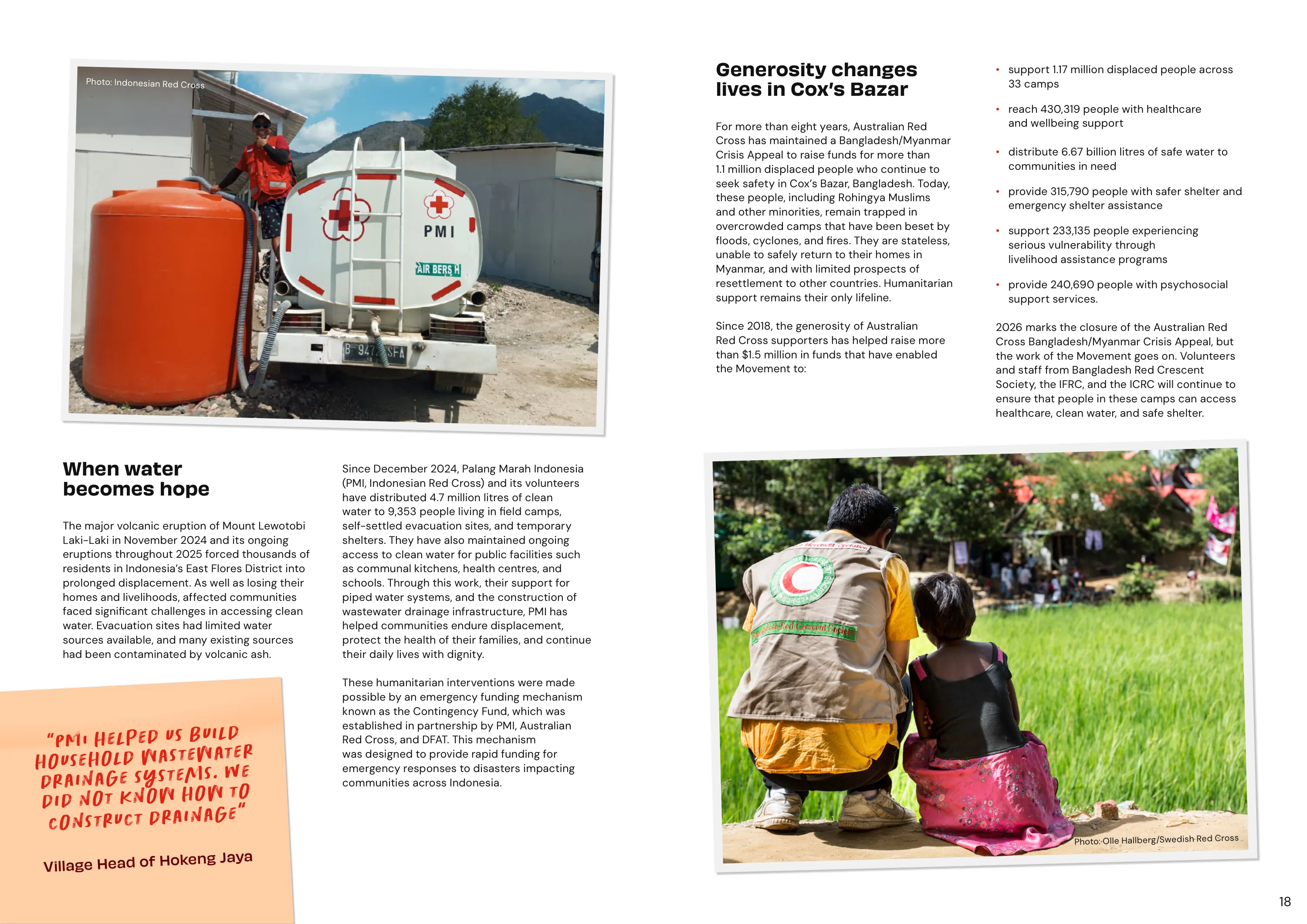 Annual Report 2025&ndash;2026, page 18