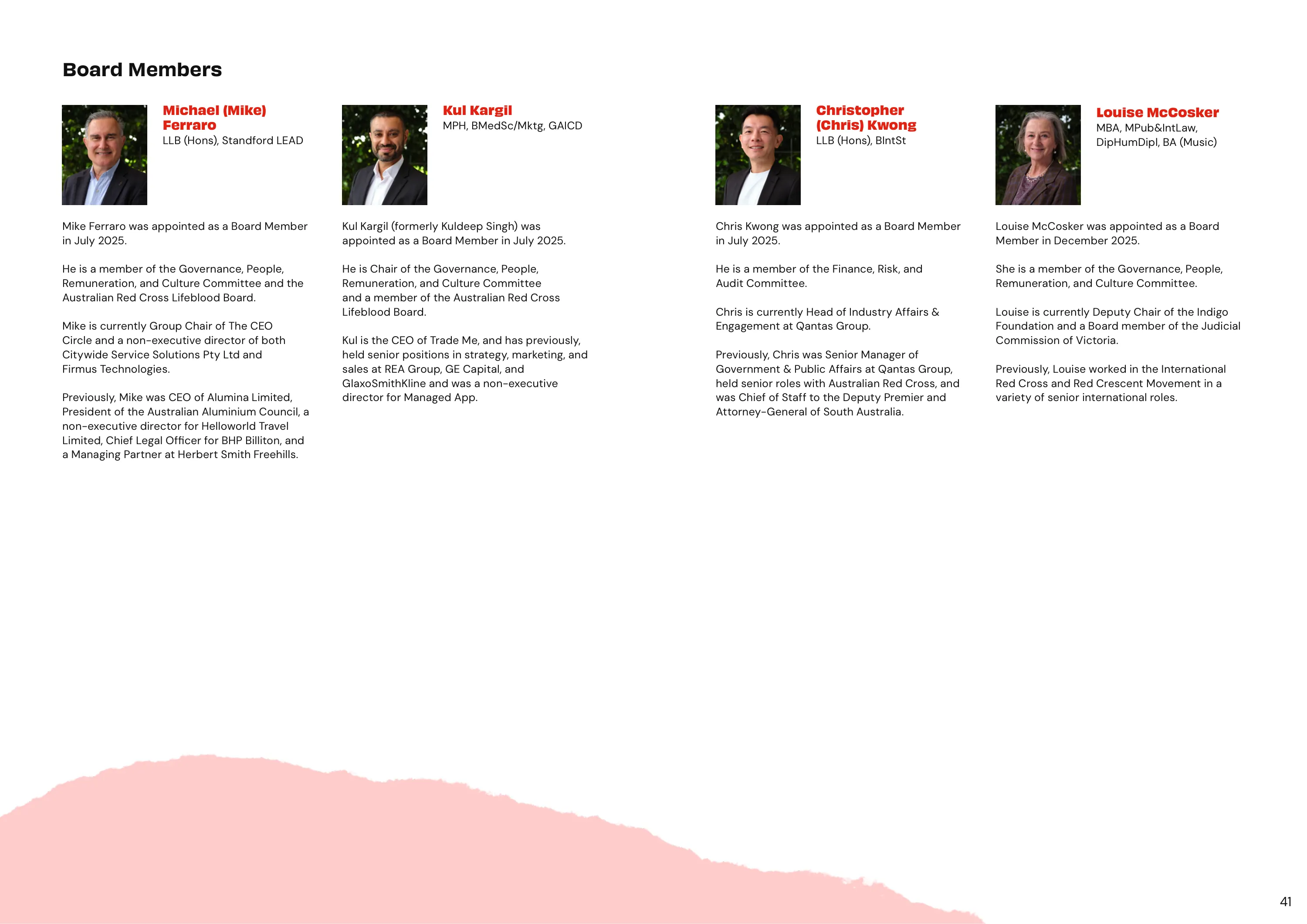 Annual Report 2025&ndash;2026, page 41