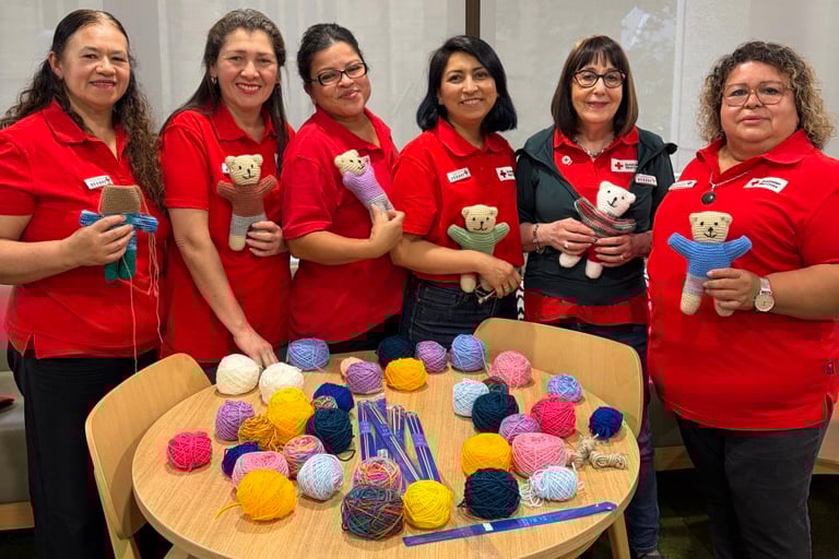 The healing comfort of Trauma Teddies