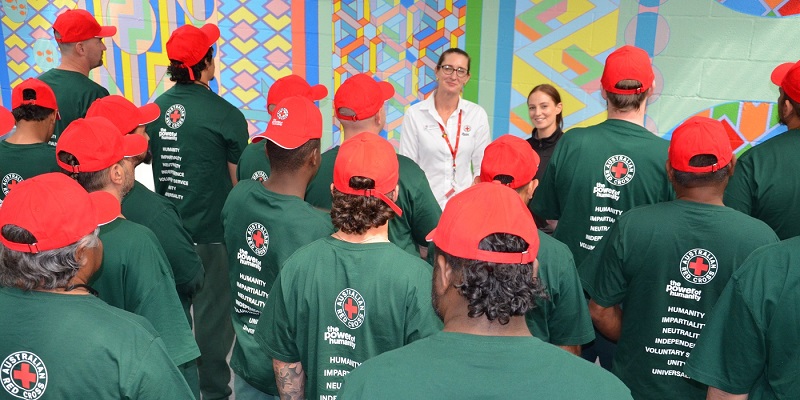 Community Based Health and First Aid Prison Program participants
